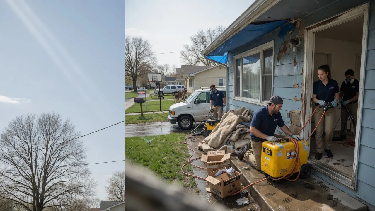 Basement Flood Cleanup in Worthington, MA near me